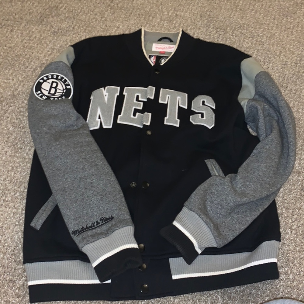 Mitchell & Ness Nets Vintage Varsity Jacket